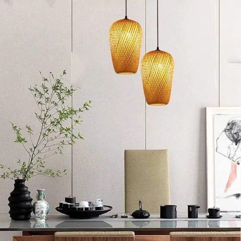 Bamboo Chandeliers